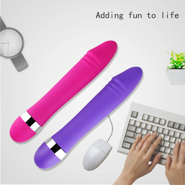 Realistic Dildo Mini Vibrator Erotic G Spot Magic Wand Anal Plug