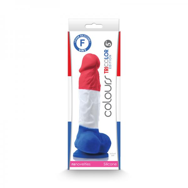 Colours Pleasures Tricolor 5 Dildo 