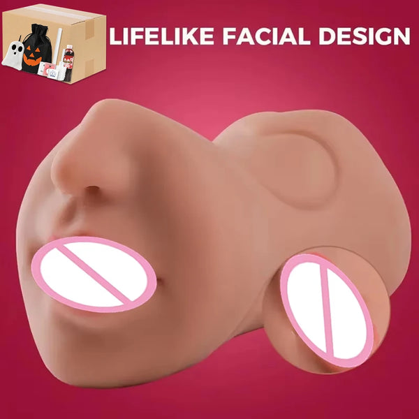 3 in 1 Mouth Lifelike Sex Doll with Face