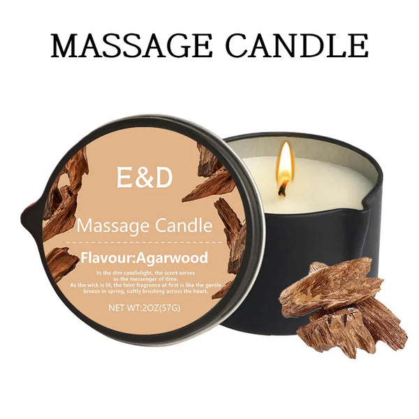 Massage Oil Candle, for Stress Relief and Skin Moisturizing