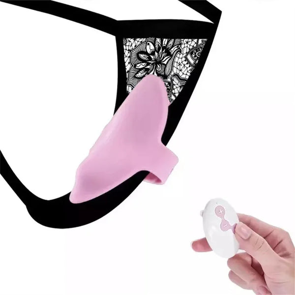 Panty with Remote Control Bullet Sex Toy Vibrating Panties for Couples with Red Pink