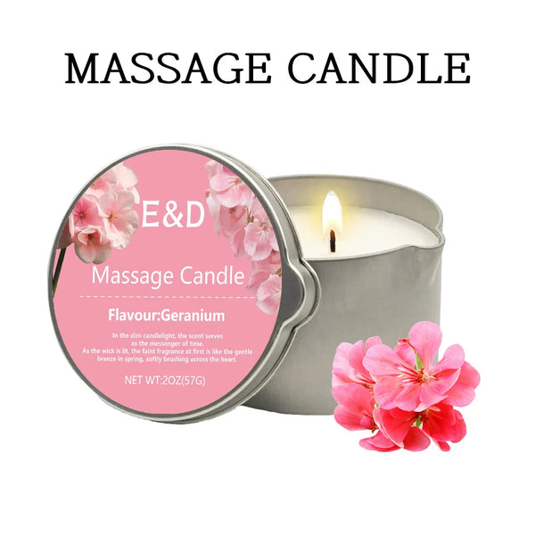 Massage Oil Candle, for Stress Relief and Skin Moisturizing