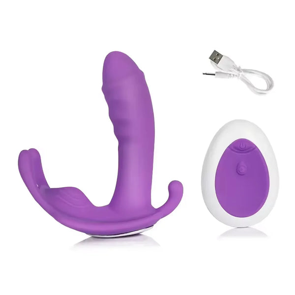 Remote Control Rabbit Vibrator Wearable Panties Dildo