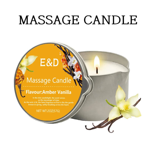 Massage Oil Candle, for Stress Relief and Skin Moisturizing