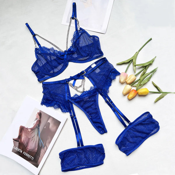 Bras Sets Lace Garter