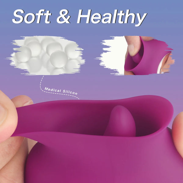 G-spot Clitoral Licker Tongue Vibrator