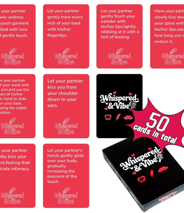 Whispered & Vibe Couple Reconnection Cards