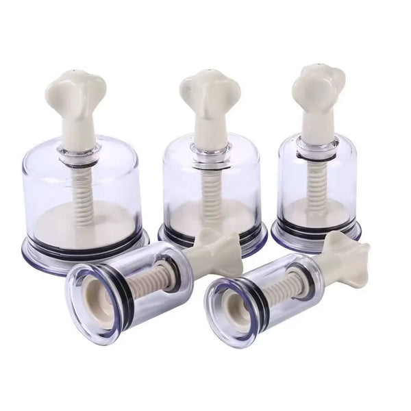 Nipple Sucker Enhancer with Nipple Clips Clitoral Pleasure Tool
