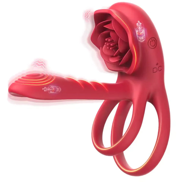 Remote Control Cock Ring G-Spot Clitoris Stimulator