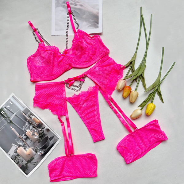 Bras Sets Lace Garter