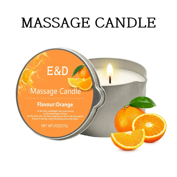 Massage Oil Candle, for Stress Relief and Skin Moisturizing