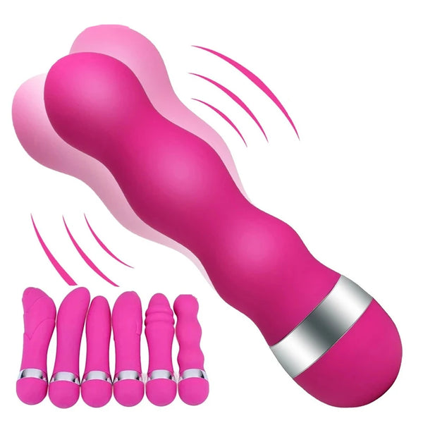 G Spot Clitoris Stimulator Anal Butt Plug Bullet