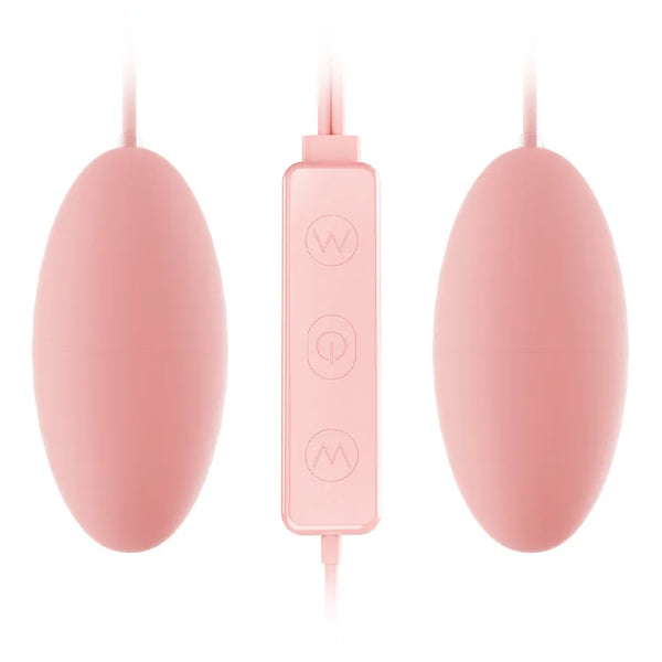 10 Frequency Double Vagina Balls Vibrator