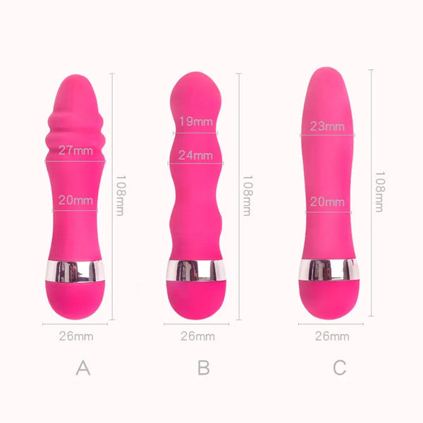 G Spot Clitoris Stimulator Anal Butt Plug Bullet