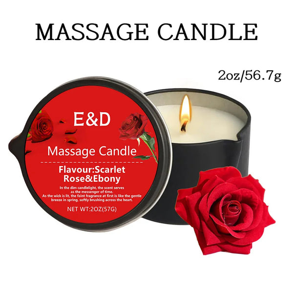 Massage Oil Candle, for Stress Relief and Skin Moisturizing