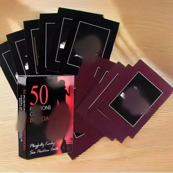 English & Spanish Sexual Position Cards Role Playing