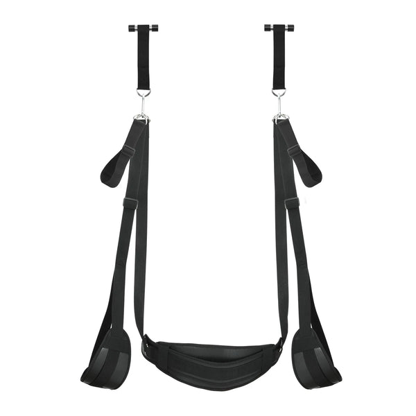 BDSM Upgraded Door Hanging Sex Swing Sex Toys Soft Slings Sex Furniture Fetish Bandage Restraints Adult Sex Swing SM Games