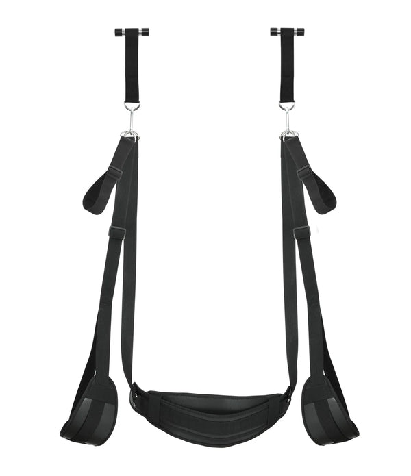 BDSM Upgraded Door Hanging Sex Swing Sex Toys Soft Slings Sex Furniture Fetish Bandage Restraints Adult Sex Swing SM Games