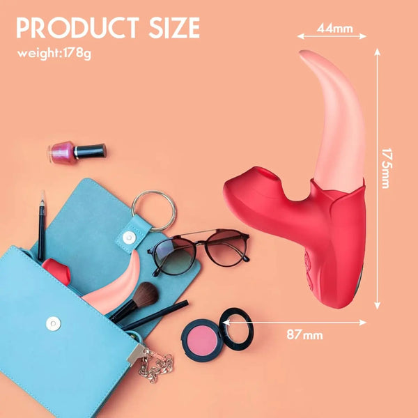 Powerful Sucking Rose Vibrator
