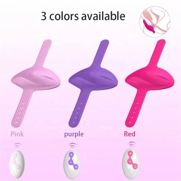 Panty with Remote Control Bullet Sex Toy Vibrating Panties for Couples with Red Pink