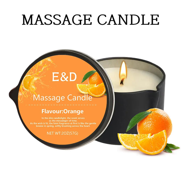 Massage Oil Candle, for Stress Relief and Skin Moisturizing