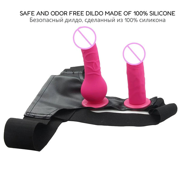 Double-Ended Dildo Strap-On