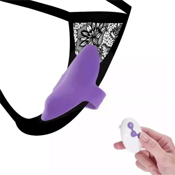 Panty with Remote Control Bullet Sex Toy Vibrating Panties for Couples with Red Pink