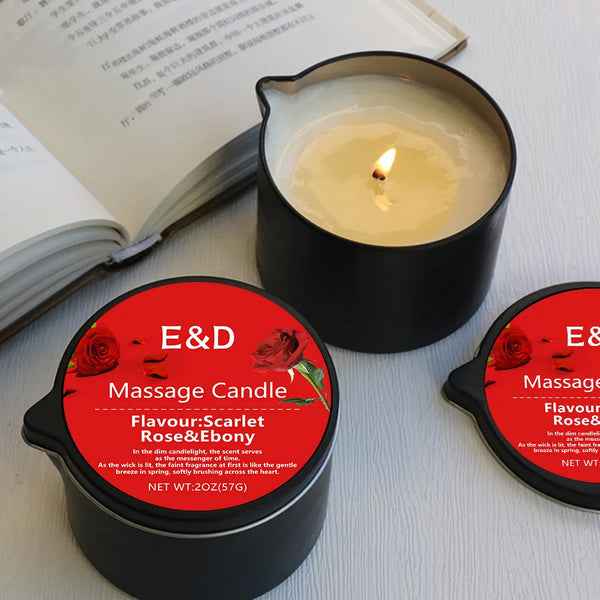 Massage Oil Candle, for Stress Relief and Skin Moisturizing