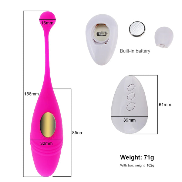 Wireless Remote Vibrator