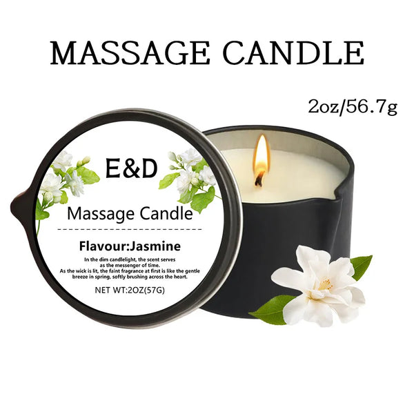 Massage Oil Candle, for Stress Relief and Skin Moisturizing