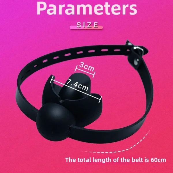 Bdsm Mouth Gag Bondage Mouth Belt Slave Ball Erotic Sex Toys