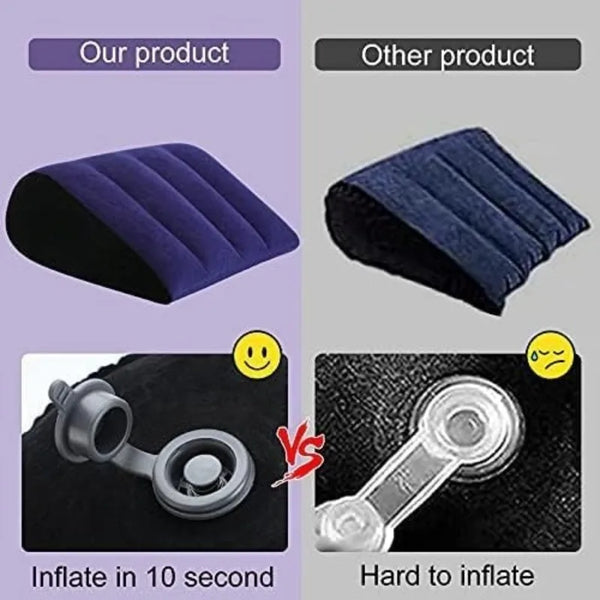 Inflatable Couples Positioning Pillow for Enhanced Intimacy