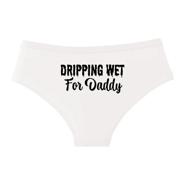 DRIPPING WET For Daddy Hot Cotton Underwear