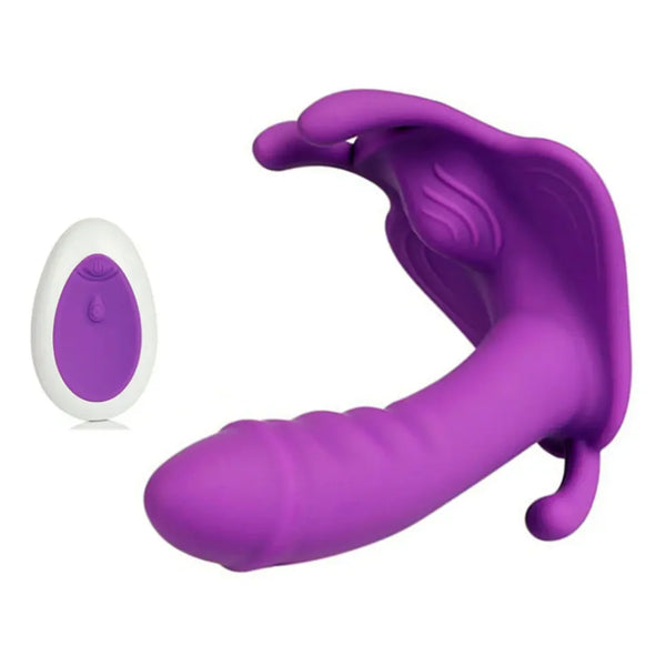 Remote Control Rabbit Vibrator Wearable Panties Dildo