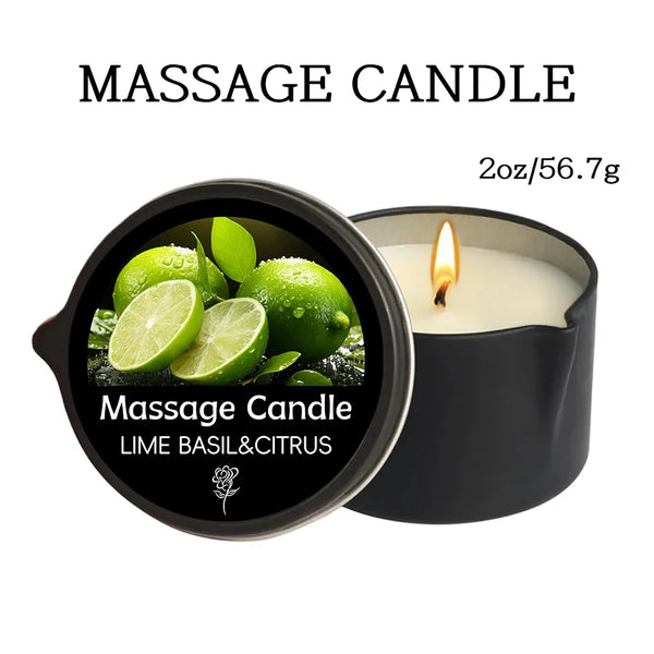 Massage Oil Candle, for Stress Relief and Skin Moisturizing