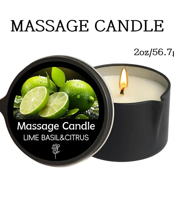 Massage Oil Candle, for Stress Relief and Skin Moisturizing