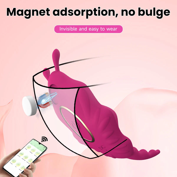 APP Remote Control Vibrator Panties