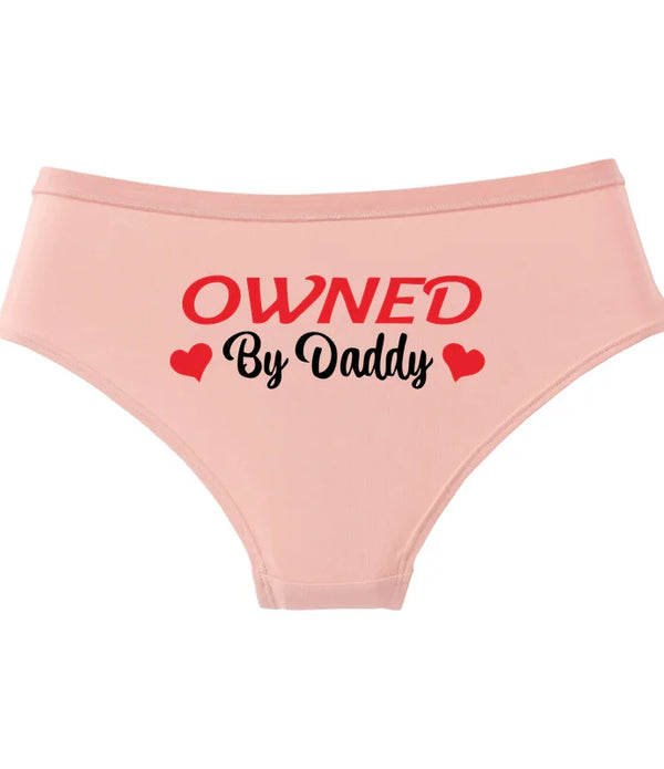 DRIPPING WET For Daddy Hot Cotton Underwear