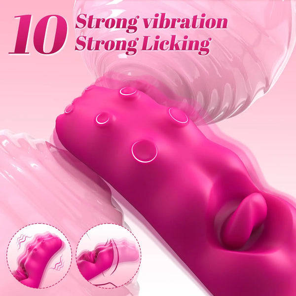 3 in 1 Tongue Licking Vibrator