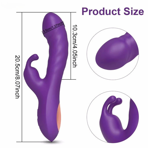 2 in1 G Spot Rabbit Vibrator