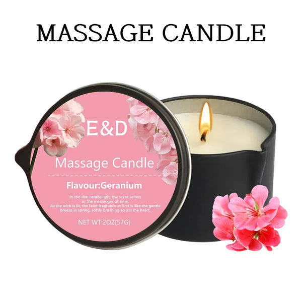 Massage Oil Candle, for Stress Relief and Skin Moisturizing