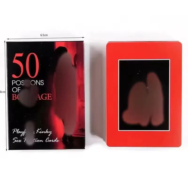 English & Spanish Sexual Position Cards Role Playing