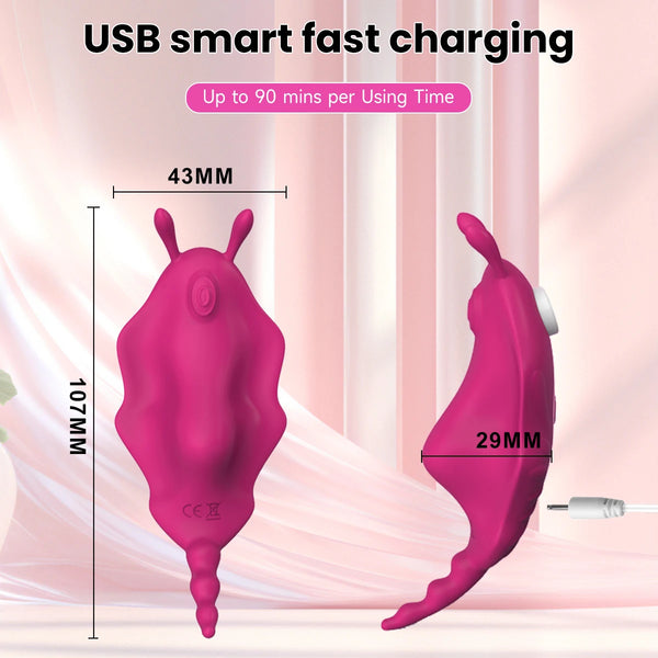 APP Remote Control Vibrator Panties