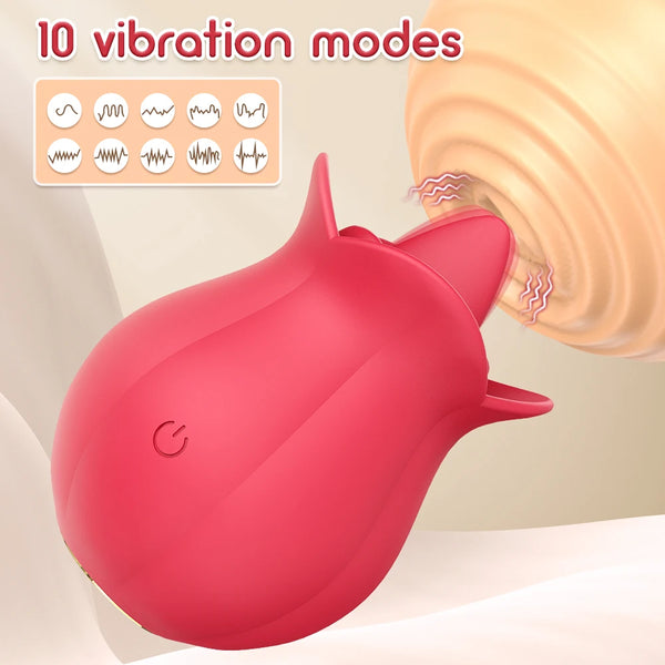 Tongue Licking Vibrator