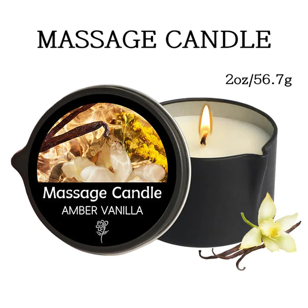 Massage Oil Candle, for Stress Relief and Skin Moisturizing