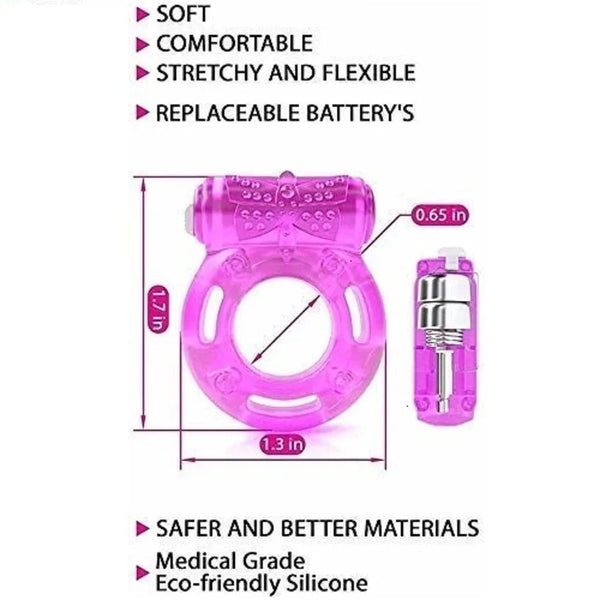 Cock Ring Vibrating for Men