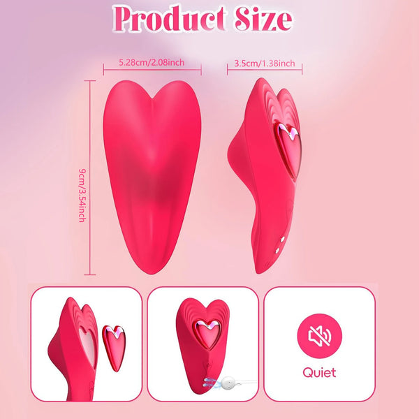 APP-Controlled Wearable Couple's Vibrating Panties