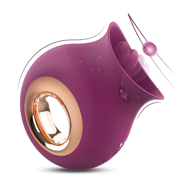 G-spot Clitoral Licker Tongue Vibrator