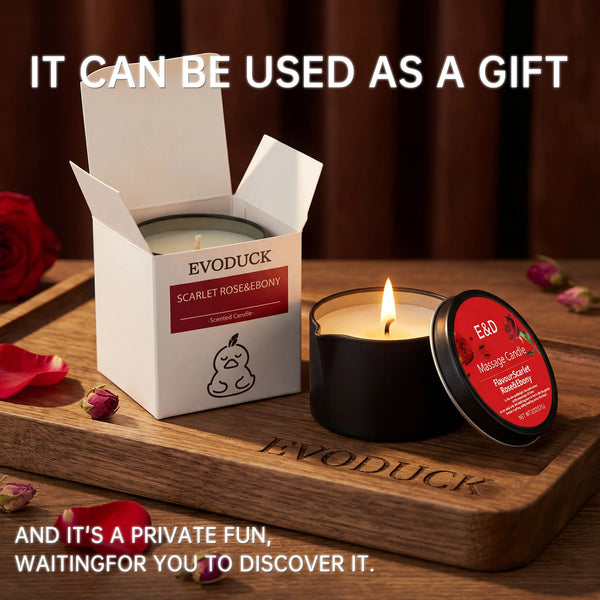 Massage Oil Candle, for Stress Relief and Skin Moisturizing
