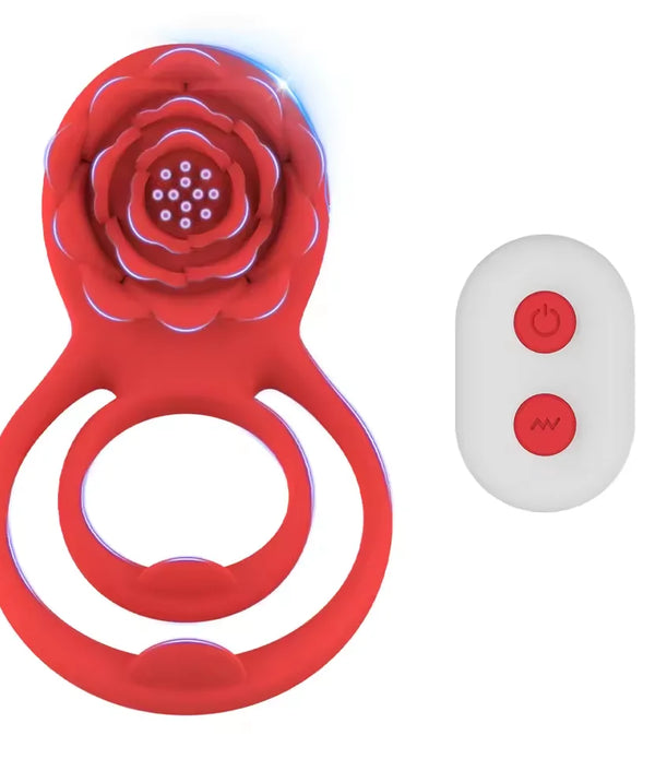 Remote Control Cock Ring G-Spot Clitoris Stimulator
